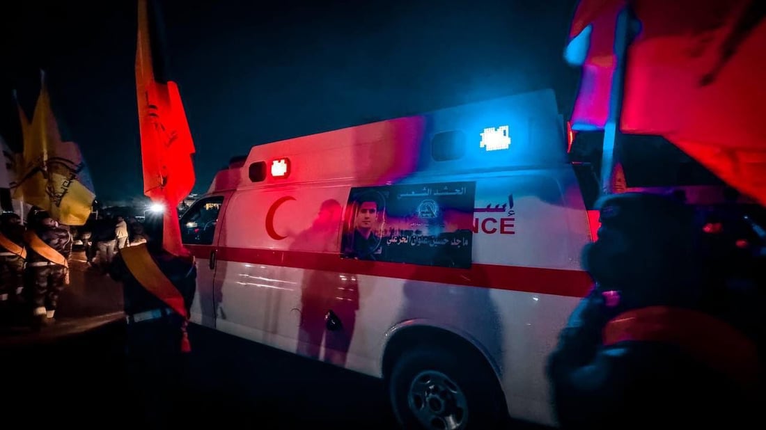 صور: كتائب حزب الله تشيع اثنين من مقاتليها في بغداد
