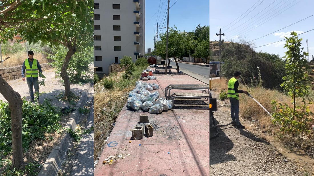 شه‌قڵاوه‌ رۆژانه‌ 20 تۆن زبڵ و پاشماوه‌ كۆده‌كا‌ته‌وه