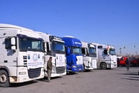 16 بارهەڵگری هاوكارییەكان بەرەو رۆژئاوا بەڕێكران