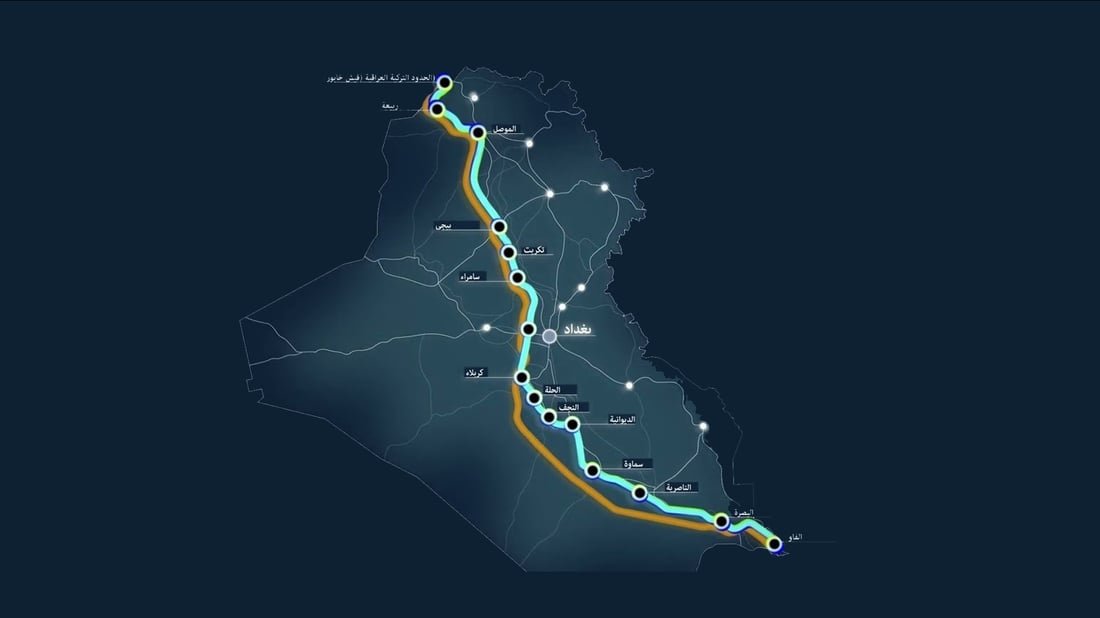هەرێمی کوردستان خرایە ناو پڕۆژەی “رێگای گەشەپێدان”ى عێراق