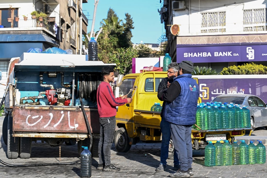 الوقود في دمشق متوفر بشكل أكبر AFP