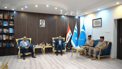 عمليات كركوك تزور حسن توران للاعتذار عن حادثة ليلان