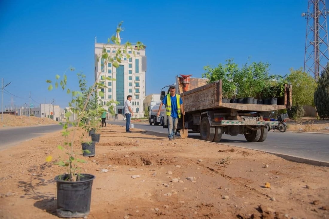 شەقامە تێکچووەکانى هەولێر قیرتاو دەكرێن