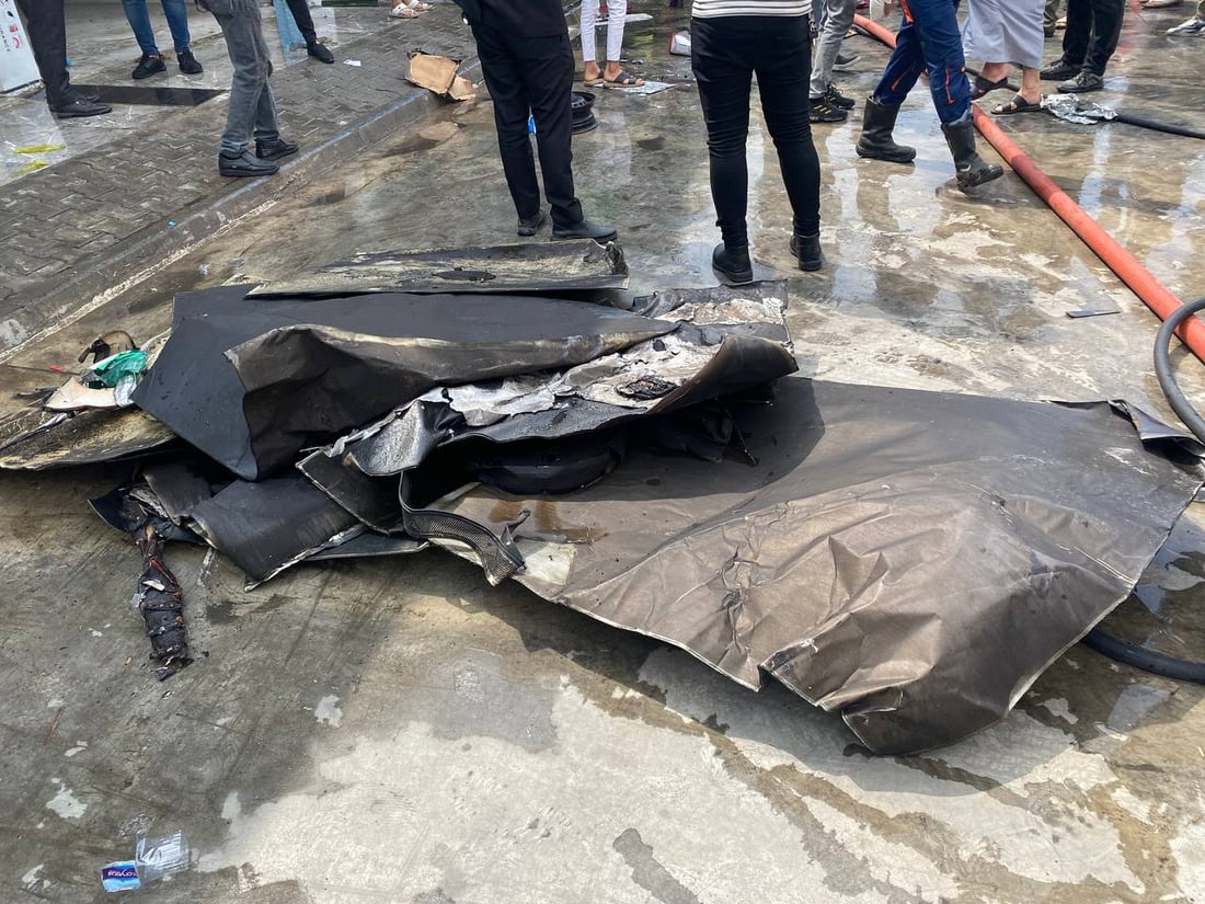 ئاگره‌كه‌ی كه‌ركوك كۆنتڕۆڵ كرا