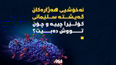 کۆلێرا چییە و چۆن بڵاودەبێتەوە؟