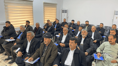 لە هەڵەبجە خولێک بۆ 30 جوتیار کرایەوە