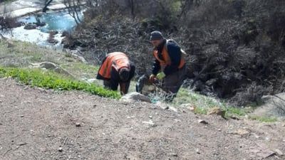 خۆڵ و خاشاکەکەی گۆڵی پاککرایەوە و حاویەشی بۆ دێت