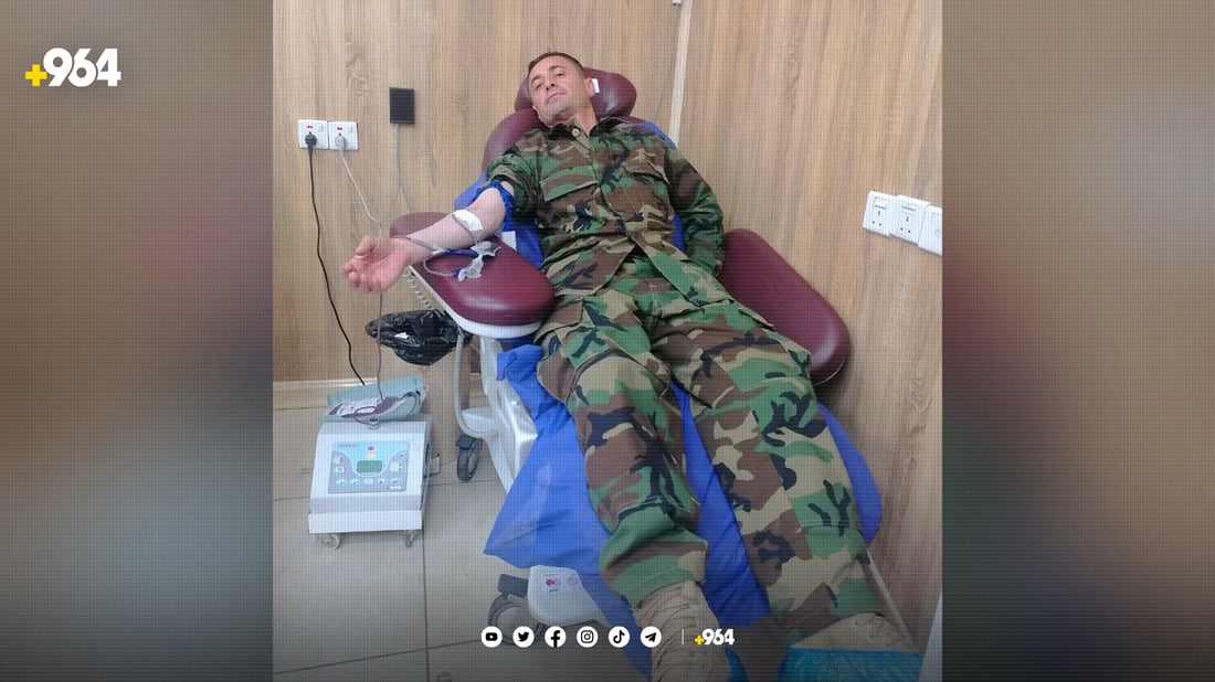 هەولێر رۆژانە 200 بوتڵ خوێن دەبەخشێت