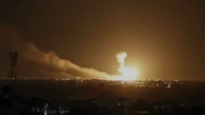 قصف جوي يستهدف ناحية الفارسية في جرف الصخر