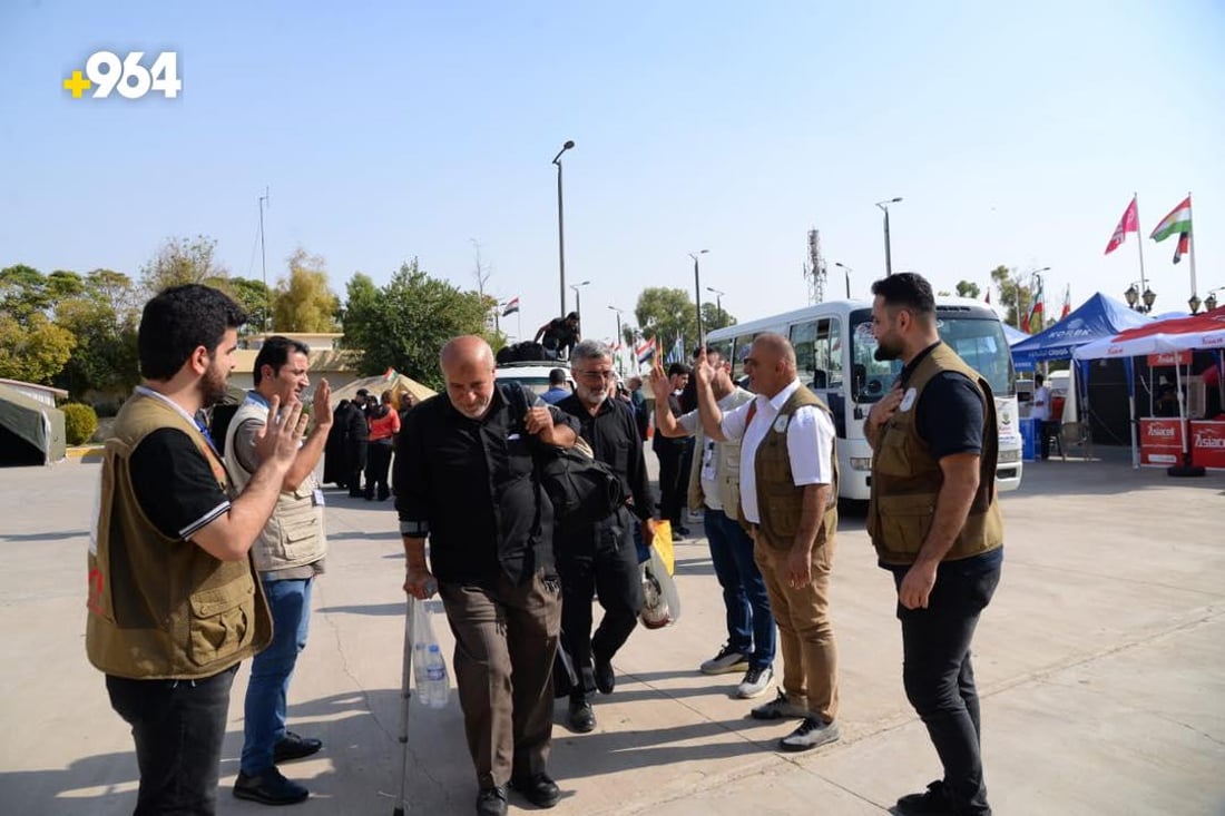 صور من “البارك”: أربيل تطعم الزائرين الإيرانيين قبل السفر إلى بغداد