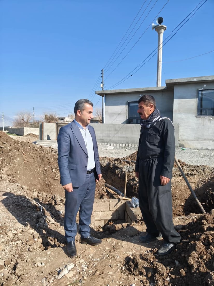 گوندی خەندەکە لە ناحیەی ژاراوە گرفتی کەمی ئاویان نەما