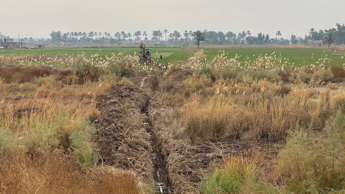 متبرع من أبو غريب وجد حلاً لمعضلة ماء الشرب في قرى “شحاذة” (صور)
