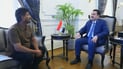 حارس من أهالي يثرب في مكتب السوداني استجابة لمناشدة اطلقها