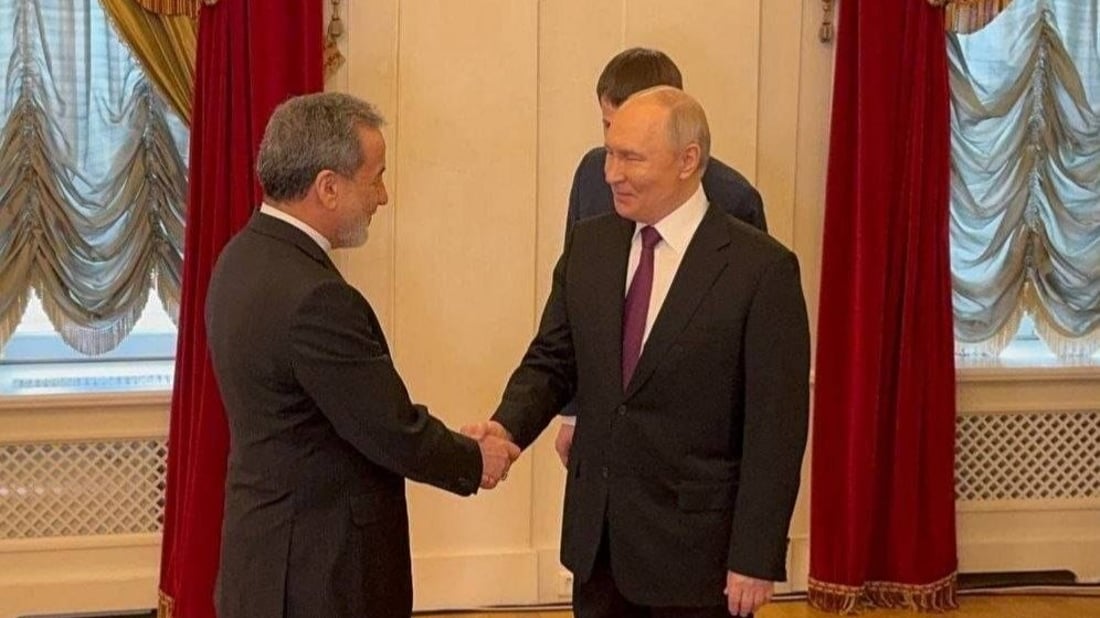 عەباس عێراقچی و ڤلادمیر پوتن کۆبوونەوە