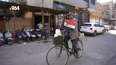 At 77, Mosul courier pedals across city with pride and purpose