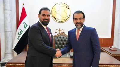 هيبت الحلبوسي يشكر قادة الكتل والأحزاب بعد انتخابه