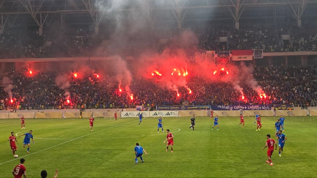 صور: الصقور تحلق بلقب دوري نجوم العراق بعد 3 أهداف في مرمى زاخو