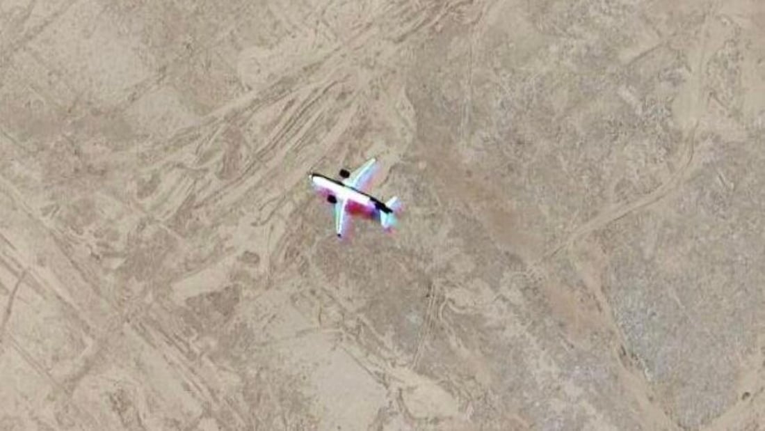 ‘Ghost aircraft’ in Iraq’s Muthanna desert was passing plane, not crash site