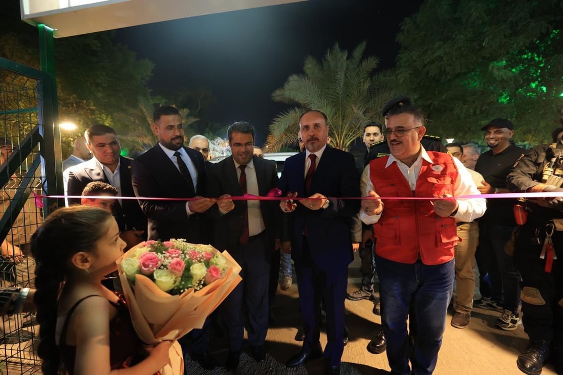 صور من بغداد: حديقة جديدة في الجادرية.. دونمان من الأشجار وألعاب الأطفال