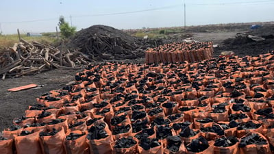 Salah Al-Din town emerges as hub for premium charcoal production