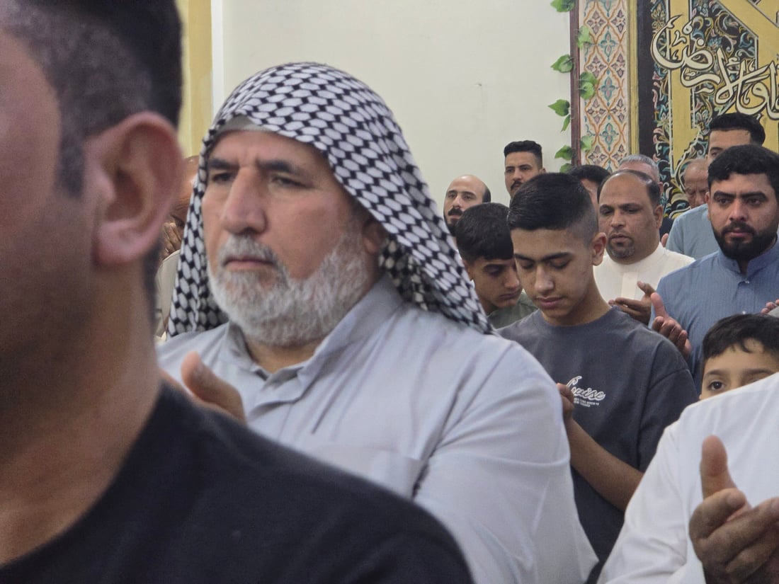 صور من جامع أكرم في الصويرة.. دعوات بعيد مبارك على جميع العراقيين