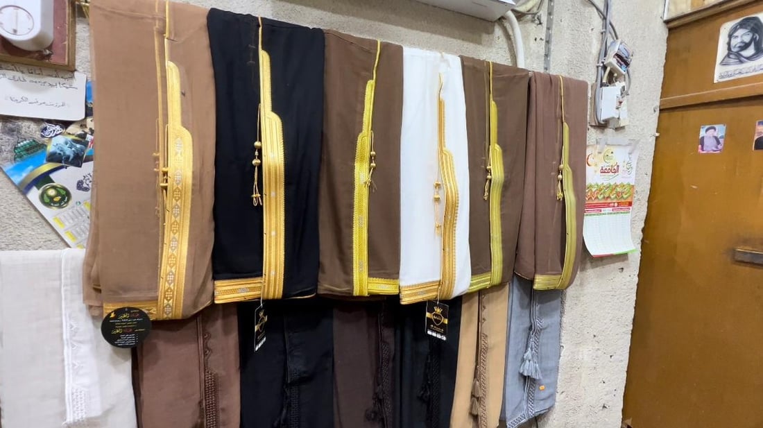 دشاديش الزبير “الفاخرة” وعباءات النجف: مليون دينار لأناقة تنافس الخليج (صور)