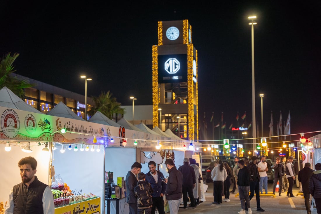 بازاڕی شه‌وانه‌ی ماجیدی مۆڵ كرایه‌وه‌