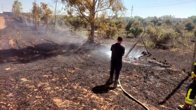 سێ مه‌زره‌عه‌ و بایی 150 هه‌زار دۆلار كه‌لوپه‌لی كشتوكاڵی سووتان