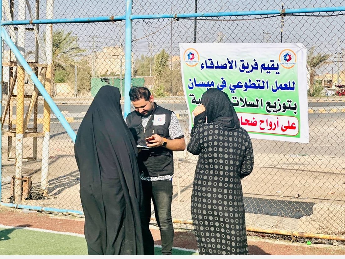 صور: الكنيسة الوحيدة في ميسان تشهد وقفة حداد على ضحايا الحمدانية