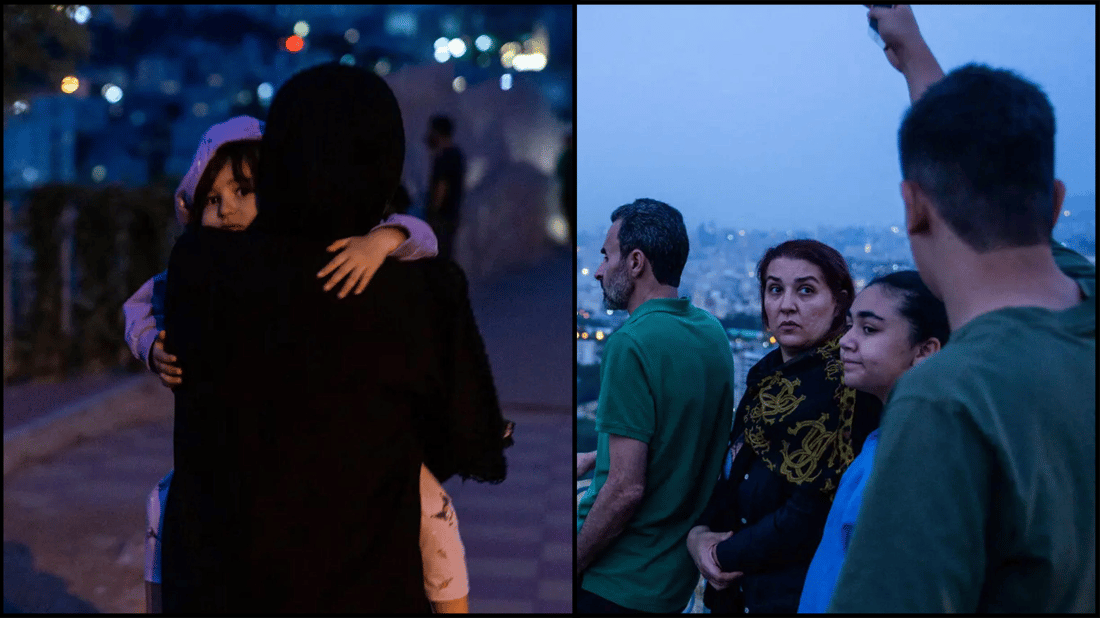 صور إيران ذاك الصباح.. طهران الجميلة بعوائل وأطفال تحت الصدمة