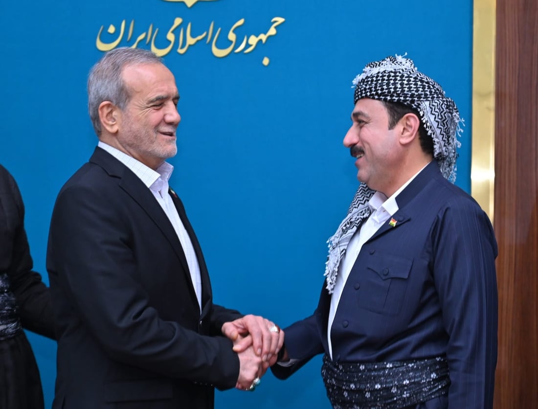 پارێزگارەکانى هەرێم و سەرۆک کۆمارى ئێران کۆبوونەوە