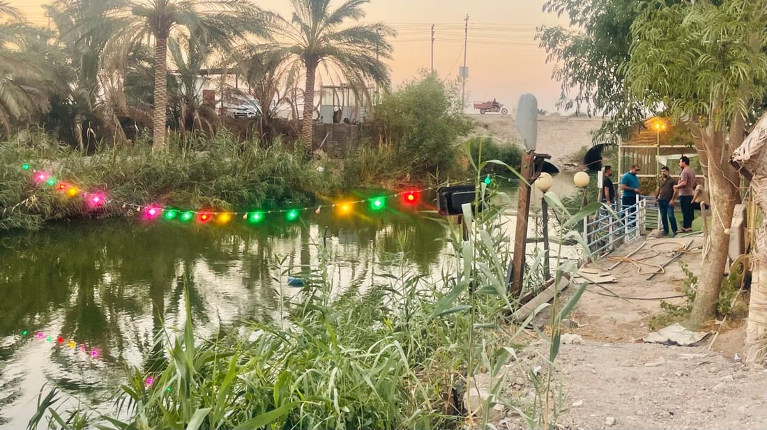 صور من روعة الطبيعة شمال البصرة.. السفرات تبدأ إلى نهر الداير مع برودة الطقس