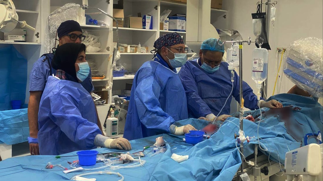 تیمێکی ئیتالی 19 نه‌شتەرگەریان له‌ نه‌خۆشخانه‌یه‌كی دهۆك ئەنجامدا