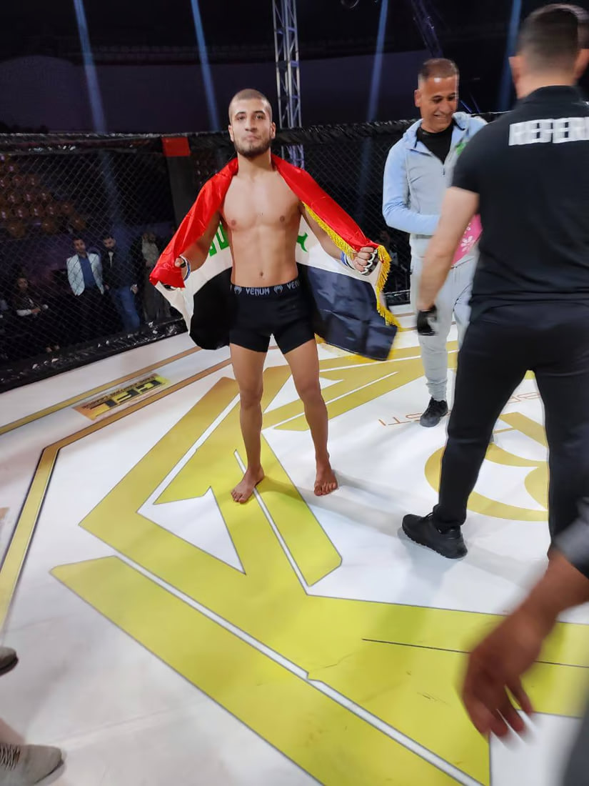 Iraqi fighter Raed Abbas clinches victory in CFL International Championship