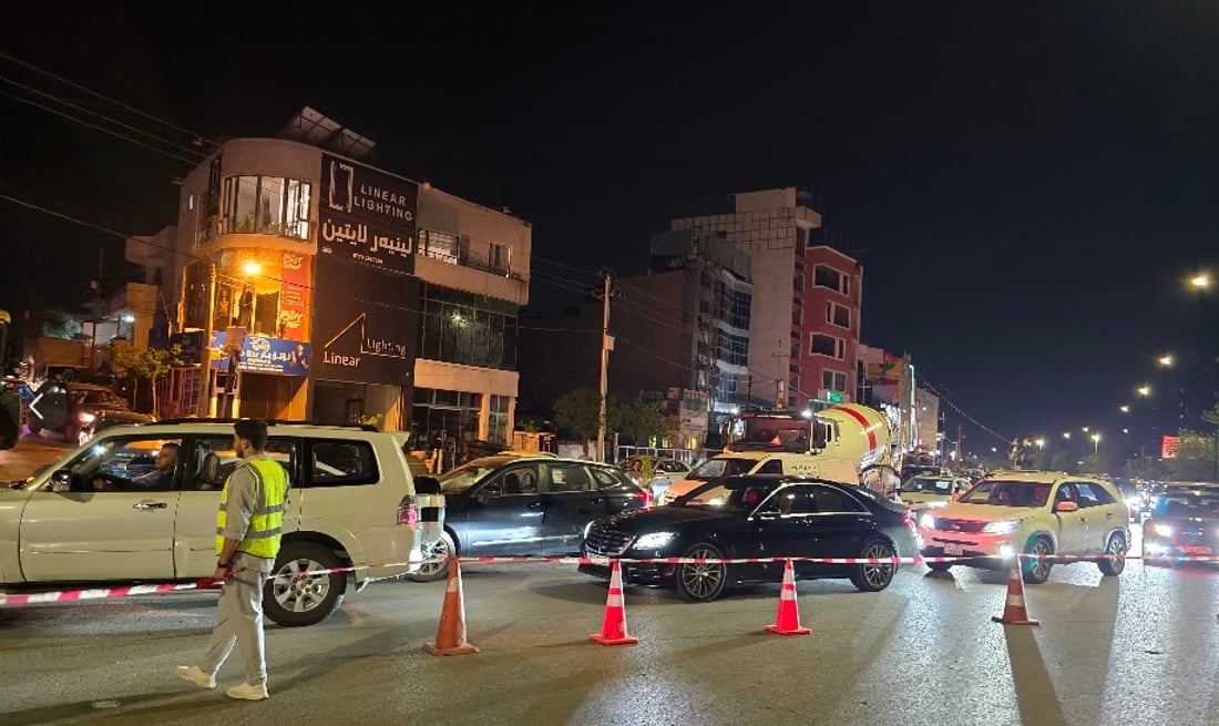 شارەوانی سلێمانی کەوتەخۆ و دەستیکرد بەکارکردن لە شەقامی مەلیک مەحمود