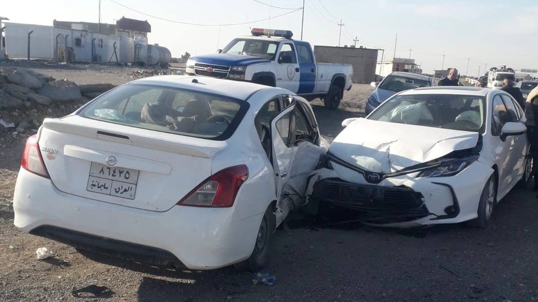 بسبب الاستدارة الخاطئة.. إصابة 9 مدنيين بحادث سير على طريق داقوق – الطوز
