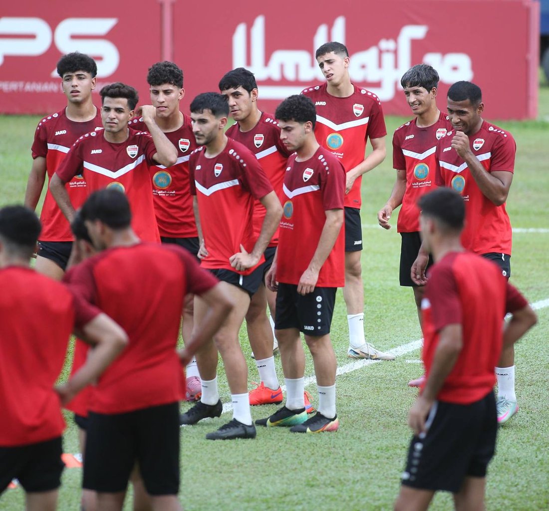 الأولمبي العراقي يكمل جاهزيته لمواجهة الهند غداً في كوالالمبور