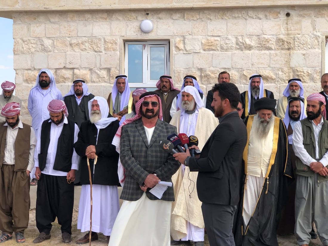 عشائر ورجال دين سنجار يخاطبون حكومة شياع: القصف التركي يقترب من مقدساتنا