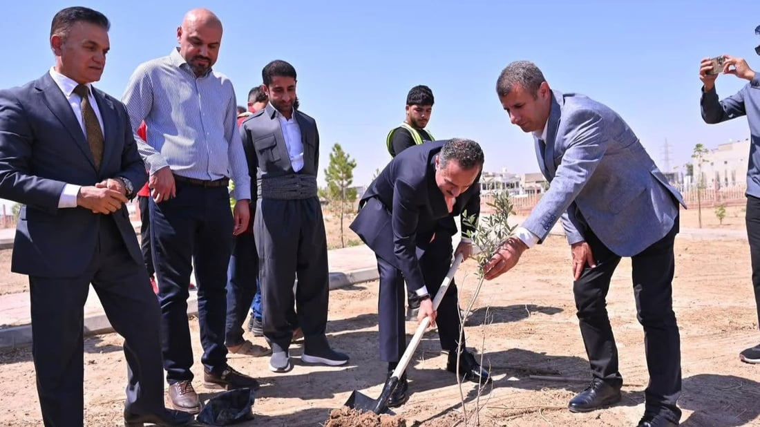 پارکێکی تازە لە شاوێس کرایەوە