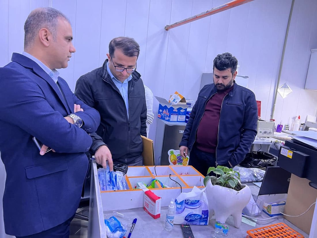 نۆرینگەیەک و سێ تاقیگەی پزیشکی لە سۆران داخران