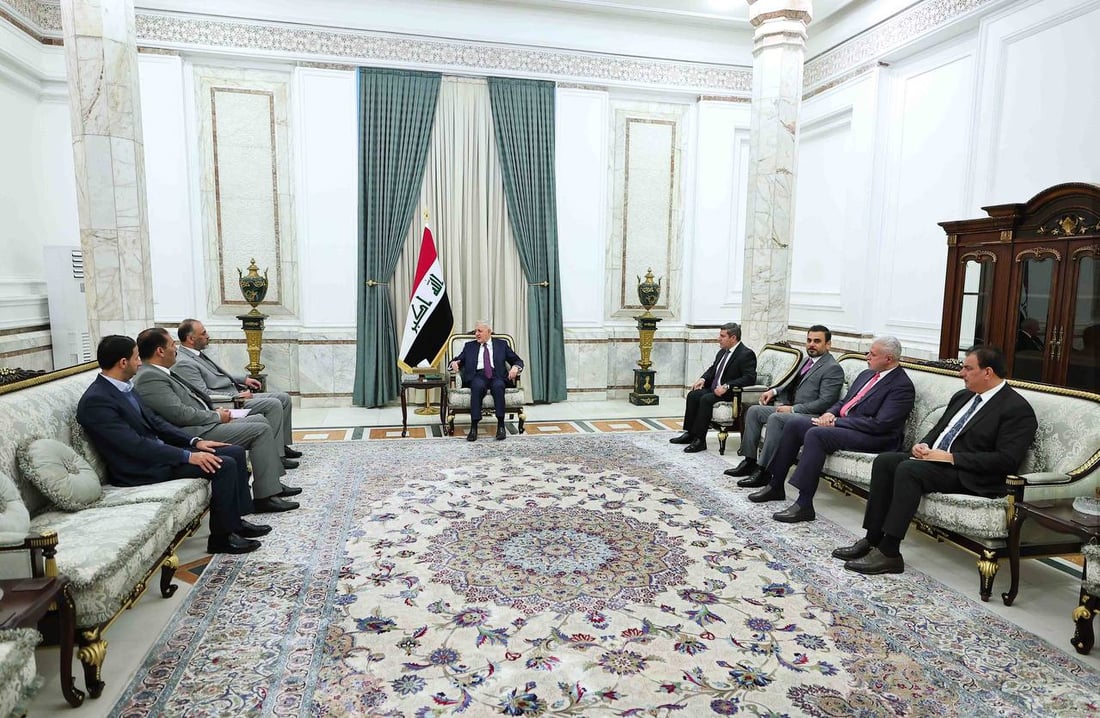 وفد من الحكمة يزور رشيد ويبحث معه تطورات المشهد السياسي