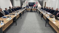 قضاة من عموم العراق يناقشون أنماط غسيل الأموال بالتعاو...