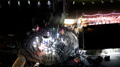 اخدم الحسين بنفسك ولا تخدم نفسك بالحسين.. حلقات قلعة صالح تدور بكامل الإتقان