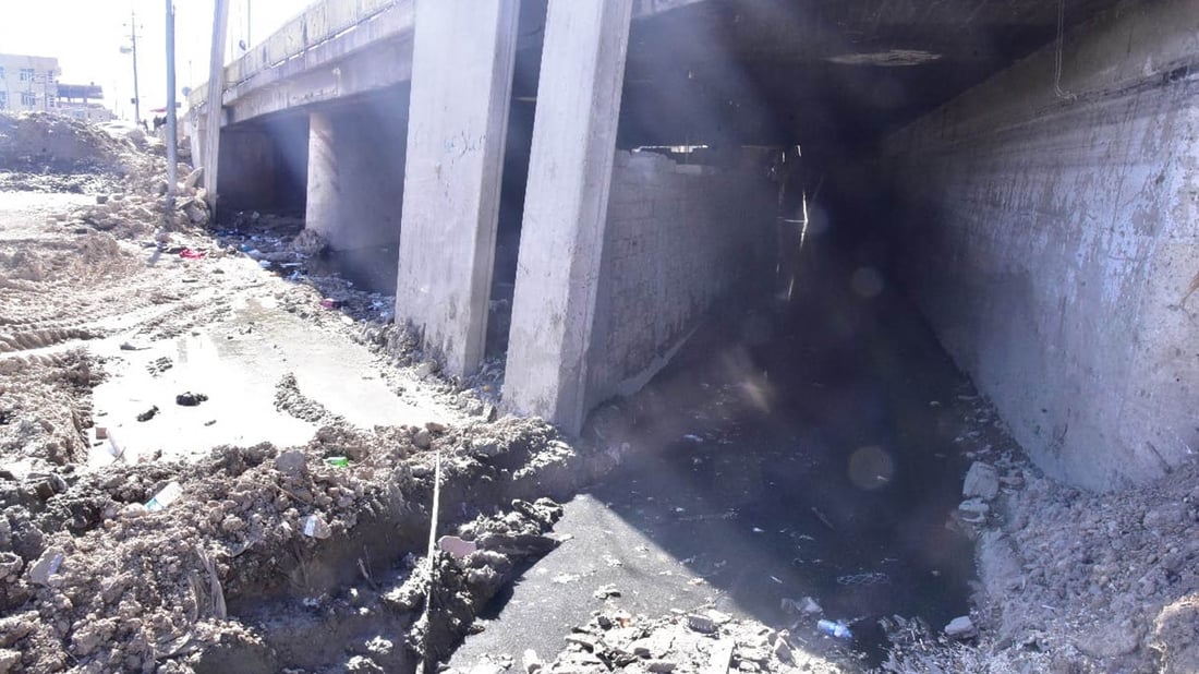 340 قەلاب زبڵ و خاشاک لەژێر پردی سەیداوە دەرهێنراوە