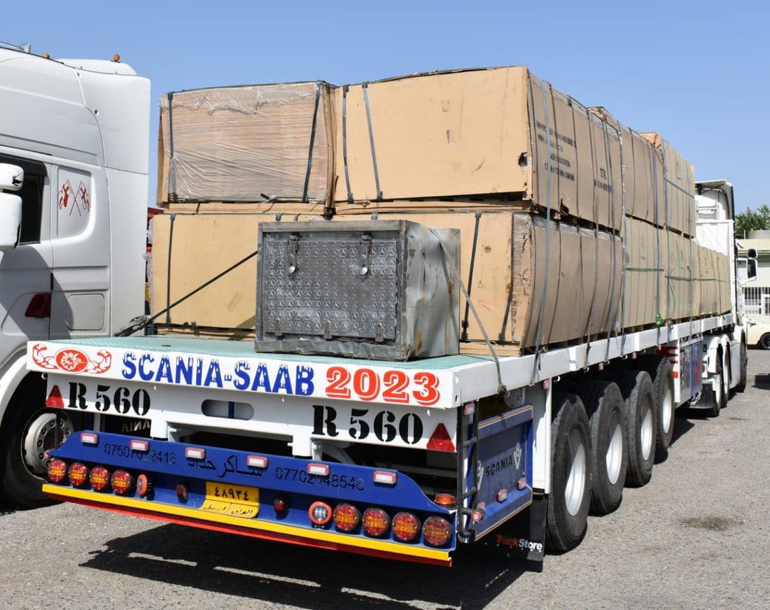 دەست بەسەر 9 بارهه‌ڵگردا گیرا