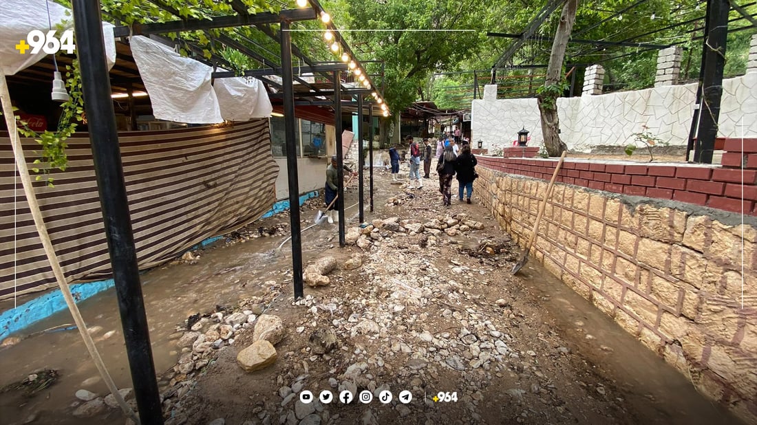 هێشتا بە تەواوی هاوینەهەواری سۆلاڤ لە پاشماوەی لافاو پاک نەکراوەتەوە