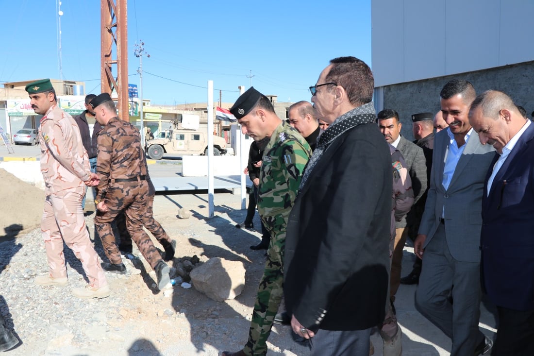 صور: المحافظ في سنجار.. والمدينة تفتح أمامه صندوق المشاكل وموانع عودة السكان