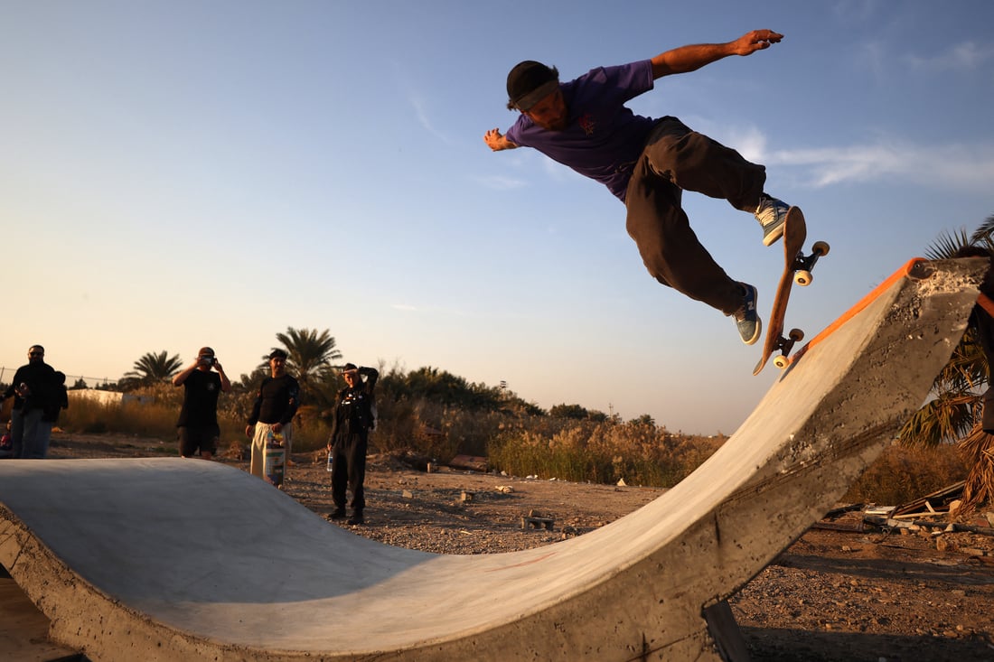 Baghdad’s first skatepark offers boarders rare respite