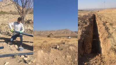 سێ گوندى ناحیه‌ى دێگه‌ڵه‌ له‌وشكه‌ساڵى ده‌ربازیان بوو و بوونه‌ خاوه‌ن پڕۆژه‌ى ئاوى پاك