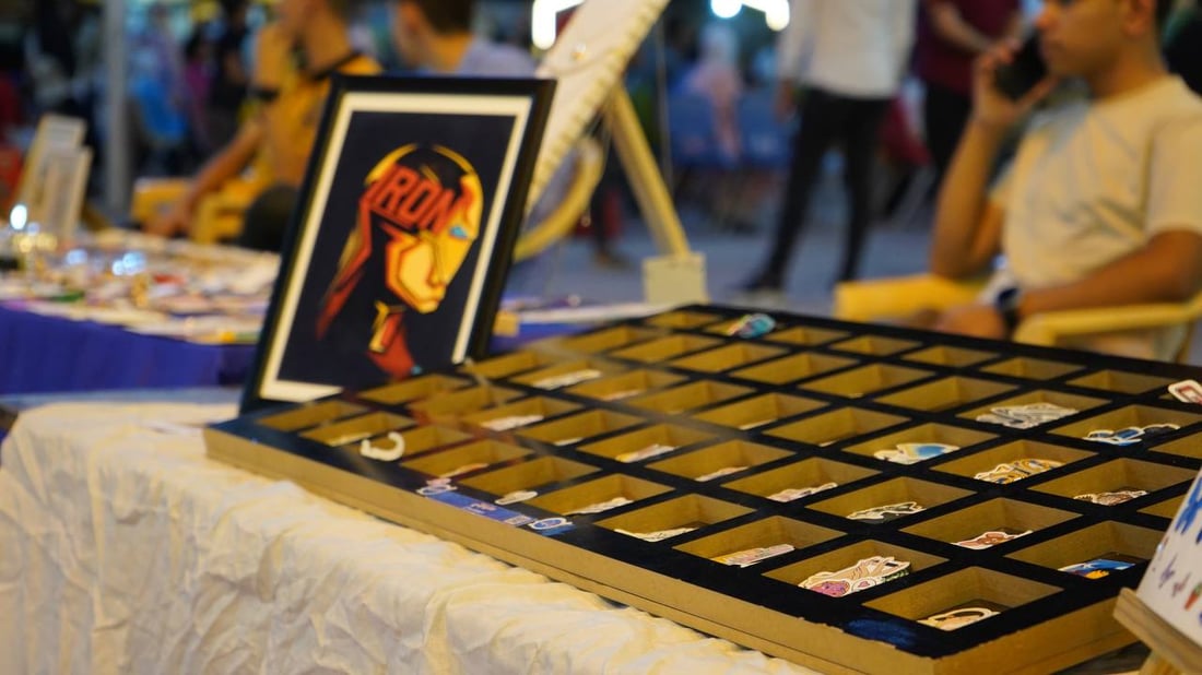 الفلوجة ليلاً.. عرض مواهب الإلقاء وأعمال 25 رساماً وبازار خيري